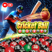 Cricket Ball Roulette live dealer on ph222 register app